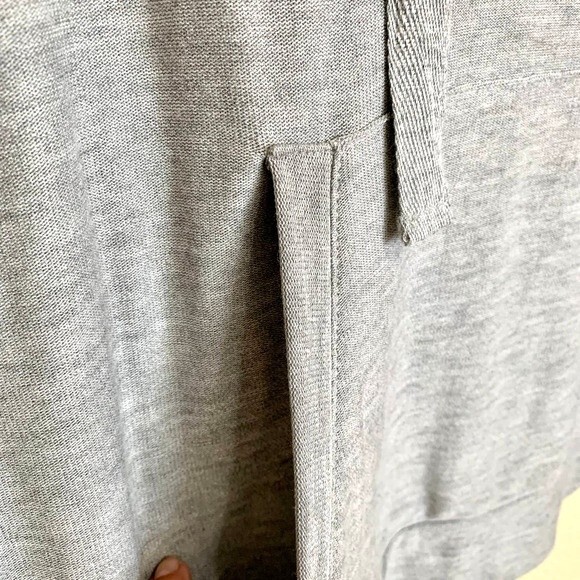 Chaser grey sweatshirt cowl neckline kangaroo pocket sweatshirt size S - Picture 6 of 8